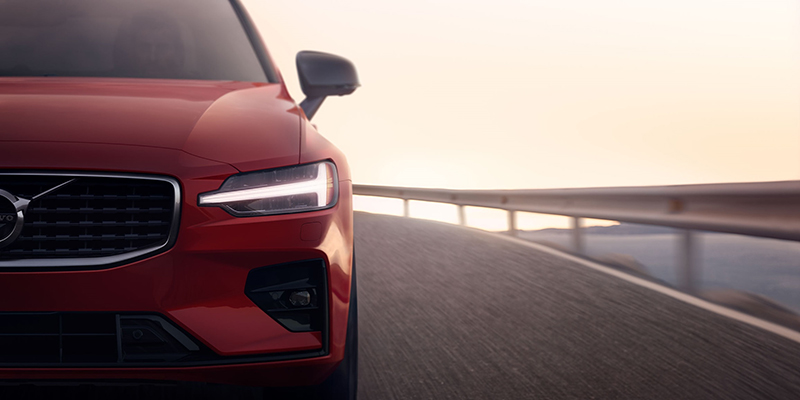 Volvo S60 Driving Down Highway